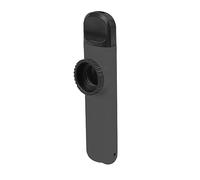 Wooden Kazoo Flute, Ideal Present Portable Easy Playing Kazoo Flute Great Workmanship ABS with 8pcs Diaphragm for Music (Black)