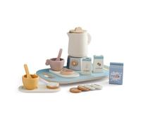 Wooden Kids Tea Set,Play Toy Accessories,Tea Party Set Teapot Utensil,BPA Teacup Simulation