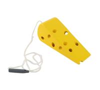 Wooden Lacing Cheese Toy for Cognitive Development Educational Fine Motor Skills for Toddlers Size 4.33 X 1.97 X 1.77 in