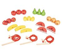 Wooden Lacing Fruits - Pack of 24