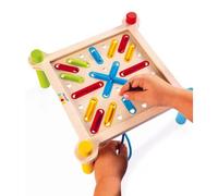 Wooden Lacing Table for Arts and Crafts