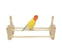 Wooden Ladder for Chickens - Sturdy Chicken Coop Perch, Rest Support | Accessory for Domestic Birds, Parakeets, Macaws, Sparrows Cockatoo, Nesting Animal Welfare