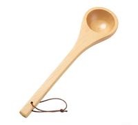 Wooden Ladle for Sauna Use Made from Cedar 38 cm with Cord for Easy Handling Traditional Design for Adding Authentic Touch to Sauna Interiors