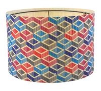 Wooden Lampshade for Living Room and Bedroom Decor with Wood Texture, Pendant Light Shade Suitable for Home and Café Interior Design (11.81 × 11.81 × 7.87 in)