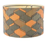 Wooden Lampshade Wood Pendant Light Shade with Texture for Living Room Bedroom Dining Room and Café Decor (11.81 × 11.81 × 7.87 in)