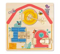 Wooden Latches Board Educational Learning Activity Toy
