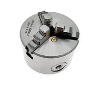 Wooden Lathe Parts 1 Set K11 80 Three Jaw Lathe Chuck Manual Self-Centering Metal K11-80 Lathe Chuck with Jaws Lathe Tool Parts