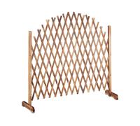 Wooden lattice Garden Trellis Climbing Frame Balcony Privacy Screen Natural Wood