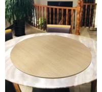 Wooden Lazy Susan Serving Tray 360° Rotating Turntable for Kitchen & Dining Swivel Design Perfect for Parties Ø 20-39 Inches Rustic Home Decor