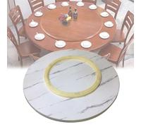 Wooden Lazy Susan Turntable Serving Tray 50-100cm 360° Rotating Plate for Kitchen & Dining Perfect for Entertaining Rustic Home Decor Easy Clean Design