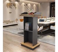 Wooden Lectern Podium Stand for Preaching, Conferences, and Seminars