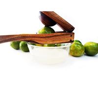 Wooden Lemon Lime Squeezer - Heavy Duty Manual Citrus Press for Extracting Juicer