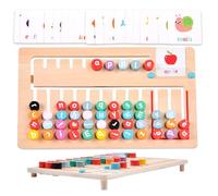 Wooden Letter Puzzle, Alphabet Matching Board Game, 26 Piece Spelling Toy with Color Blocks, Literacy Learning Kit, Preschool Activity with Educational Design, Early Education Toy for Kids