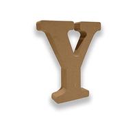 Wooden letter Y - Large, Free-Standing (13cm H x 2cm D) Perfect for Crafts & Personalised Names