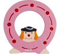 Wooden Letters Name Children's Room Large Decoration for the Door, Funny Clowns, A-Z, Height Approx. 9 cm, Wooden Letter 7361 (O)