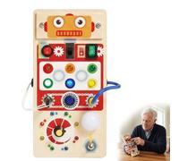 Wooden Light Circuit Activity Panel Hand Engagement Focus Board