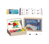 Wooden Logic Reflection Tangram Puzzle for Table
