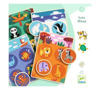 Wooden Lotto Game Multicoloured one size