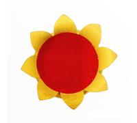 Wooden Lotus Kamal Aasan, Red and Yellow