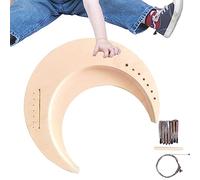 Wooden Lyre Building Kit - DIY String Instrument, Harp Building for Beginners, Portable Craft Tool | Multipurpose Music for Kids Adults Hobby Relaxation Creative Learning Musical Instrument Art