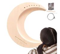 Wooden Lyre Kit - Assembly Pieces, Entry-Level Craft Set | Harp Instrument Making Tools For Music Lovers With Educational Value And Artistic Expression In Personal Musical Exploration Projects