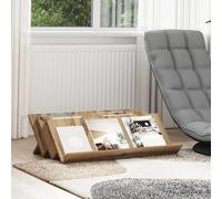 vidaXL Magazine Rack Artisan Oak 90 x 53 x 28.5 cm Engineered Wood