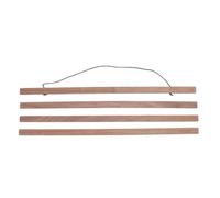 Wooden Magnetic Poster Frame Hanger DIY Black Walnut Magnet Frame for Posters Prints Photos Maps Scrolls