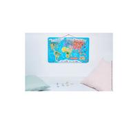 Wooden Magnetic World Puzzle - Janod - 92 pieces - From 7 years old