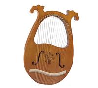 Wooden Mahogany Lyre 19 Strings Harp Musical Instrument With Tuning Tool Gifts Lyre ?Harp for Beginners