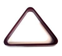 WOODEN MAHOGANY POOL TABLE TRIANGLE TO FIT AMERICAN 2 1/4" POOL BALLS (S196)**