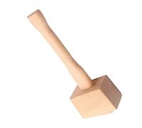 Wooden Mallet Multipurpose Ice Mallet Expert Beech Wood Mallet for Wooden Tapping Tool