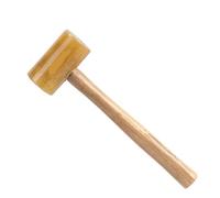 Wooden Mallet Rawhide-Head Mallet Leather Craft Hammer Stamping Jewelry Worker Tool Good Buffering Capacity 48mm 42mm for Home(42mmx1piece)
