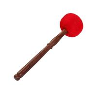 Wooden Mallet, Singing Bowl, Sound Stick Instrument, Meditation Accessory, Chakra Balancing Tool, Musical Contemplation Aid for Home, Decor, Wellness Center, Yoga Studio, 11.02x2.76 Inches