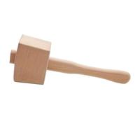 Wooden Mallet Wooden Mallet with Handle Premium Manual Ice Hammer for DIY Carpentry Making Tool Work Wood Carving Walnut Cracking Woodworking for Carved Chisel