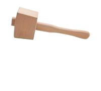 Wooden Mallet Wooden Mallet with Handle Premium Manual Ice Hammer for DIY Carpentry Making Tool Work Wood Carving Walnut Cracking Woodworking for Carved Chisel