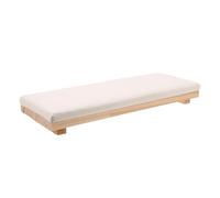 Wooden Manicure Hand Cushion Rest for Nail Art, White | Sponge Support, Compact Travel Size, Simple Stylish Design, for Manicure Work and Women