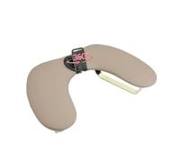 Wooden Manicure Hand Rest Stand U Shaped Nail Arm Rest Cushion | Tilt Design Nail Art Stand Hand Support Arm Rest Manicure Hand Pillow(Brown Style 2)