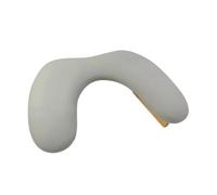 Wooden Manicure Hand Rest Stand U-shaped Nail Arm Rest Cushion | Wooden Base Foldable Nail Pillow Tilt Design Soft Nail Art Stand(Grey-High Foldable)