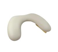 Wooden Manicure Hand Rest Stand U-shaped Nail Arm Rest Cushion | Wooden Base Foldable Nail Pillow Tilt Design Soft Nail Art Stand(Coffee-High Foldable)