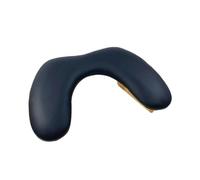 Wooden Manicure Hand Rest Stand U-shaped Nail Arm Rest Cushion | Wooden Base Foldable Nail Pillow Tilt Design Soft Nail Art Stand(Black-High Foldable)