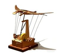 Wooden Manta Ray Automaton,Handmade Fluid Motion Manta Ray, Desktop Decor, Solid Walnut Office Accessory, Lifelike Swimming Action, No Assembly Required(A)