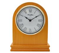 Wooden Mantel Clock Arched 14cm
