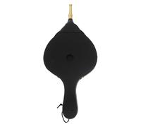 Wooden Manual Fire Bellows with Alloy Nozzle for Fireplace and Fire Pit | Ergonomic Handle, Hanging Storage Design, Compact Carry Size, Helps Ignite Fuel Quickly, Suitable for Outdoor Use