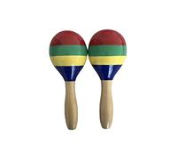 Wooden Maracas Rumba Shakers Percussion Instrument for Party Games and Music Education