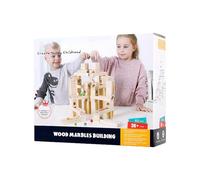 Wooden Marble Track Puzzle Game STEM Learning