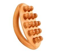 Wooden Massage Brush - Body Roller Stick, Natural Trigger Massager | Manual Shaping Massage Tool, Wooden Contour Roller for Deep for Abdomen Sculpting Corner, Leg Zone, Care, Relaxation