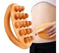 Wooden Massage Brush, Wooden Body Massage Brush, Massage Tool Roller, Body Mould Roller for Sculpture Tools for Del Con