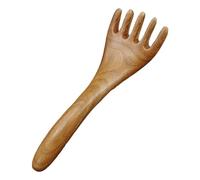 Wooden Massage Comb - Manual Head Massager, Portable Guasha Tool | Multipurpose Head Massager with Five Wooden Claws, Wear-resistant Hair Growth Head Scraper for Body, Neck