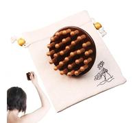 Wooden Massage Comb, Wooden Scalp - Sandalwood Hair Brush Meridian Massage Comb For Men And Women, Portable Scalp Comb