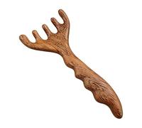 Wooden Massage Comb Wooden Wide Tooth Hair Growth